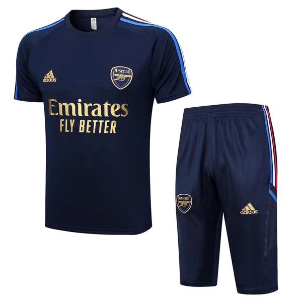 Camiseta Entrenamiento Arsenal Conjunto Completo 2023/2024 Azul